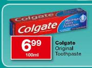 Colgate Original Toothpaste-100ml