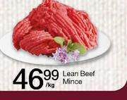 Lean Beef Mince-Per kg