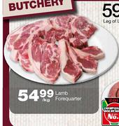 Lamb Forequarter-Per kg