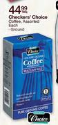 Checkers' Choice Coffee, Assorted Each (Ground)-500g