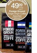 Foreign Ground Single Origin Coffee Assorted-250g each