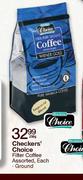 Checkers' Choice Filter Coffee Assorted, Each (Ground)-250g