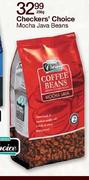 Checkers' Choice Mocha Java Beans-250g