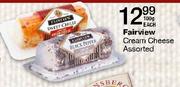 Fairview Cream Cheese Assorted-100g each