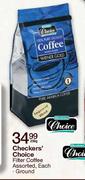 Checkers' Choice Filter Coffee Assorted, Each (Ground)-250g