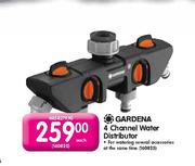 Gardena 4 Channel Water Distributor-Each 