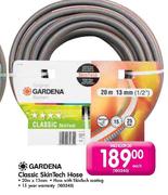 Gardena Classic Skintech Hose-20m x 13mm Each