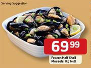Frozen Half Shell Mussels-1kg