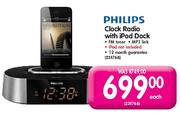 Philips Clock Radio with iPod Dock