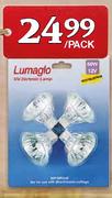 Lumaglo UV Dichroic Lamp-12V-4Pack