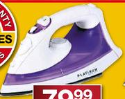 Platium Steam Iron-1800 Each