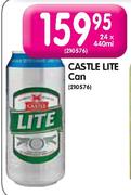 Castle Lite Can-24x440ml