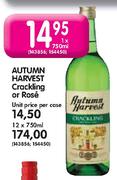 Autumn Harvest Crackling Or Rose-750ml