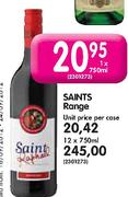 Saints Range-12x750ml