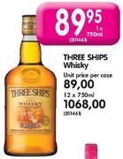 Three Ships Whisky-12x750ml