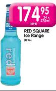 Red Square Ice Range-24x275ml