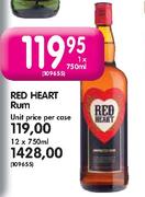Red Heart Rum-750ml