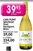 Cape Point Splattered Taad Sauvignon Blanc-750ml