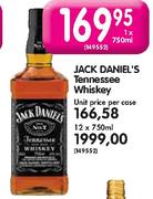 Jack Daniel's Tennessee Whiskey-750ml