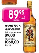Spiced Gold Spirit Aperifif-750ml