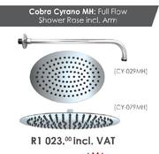 Cobra Cyrano MH: Full Flow Shower Rose(CY-029MH)