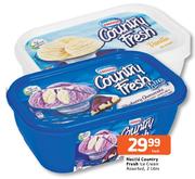 Nestle Country Fresh Ice Cream Assorted-2 Ltr each