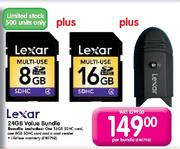 Lexar 24GB Value Bundle