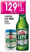 Castle Lite NRB/Can-24x330ml