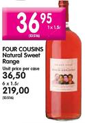 Four Cousins Natural Sweet Range-1.5Ltr