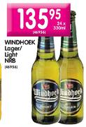 Windhoek Lager/Light NRB-24x330ml