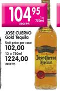 Jose Cuervo Gold Tequila-12x750ml