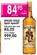 Spiced Gold Spirit Apeitif-750ml