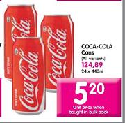 Coca-Cola Cans-24 x 440ml