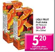 Liqui Fruit Fruit Juice-250ml Each