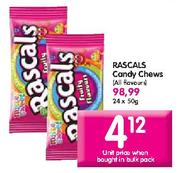 Rascals Candy Chews-50gm Each
