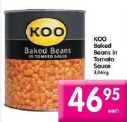 Koo Baked Beans In Tomato Sauce-3.06kg