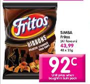 Simba Fritos-48 x 25gm