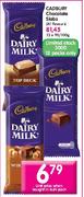 Cadbury Chocolate Slabs-90/100gm