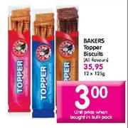 Bakers Topper Biscuits-12 x 125gm