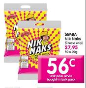 Simba Nik Naks-50 x 20gm