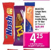 Beacon Large Bars Nash,New Look,Inside Story or TV Bar-40's