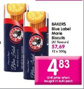 Bakers Blue Label Marie Biscuits-200gm Each