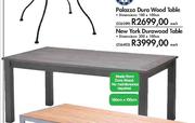 Palazzo Dura Wood Table-200x100cm