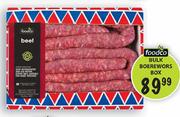 Foodco Bulk Boerewors Box