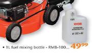 Ryobi Fuel Mixing Bottle (RMB-100)-1l