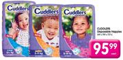 Cuddlers Disposable Nappies-44's/50's/52's Each