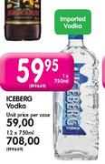 Iceberg Imported Vodka-12x750ml