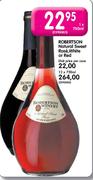 Robertson Natural Sweet Rose, White Or Red-750ml
