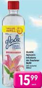 Glade Nature's Infusions Air Freshner Refill-400ml Each