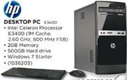 HP Desktop PC-E3400